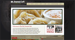 Desktop Screenshot of mteverestcafe.com